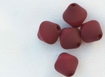 Polaris Bicone Burgandy 10mm x 9.5mm PL020