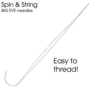BIG EYE SPINNING WHEEL NEEDLE