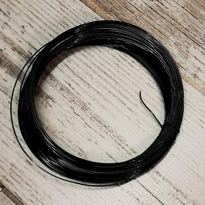 Black Non Tarnish Copper Craft Wire 0.50mm/24 Gauge