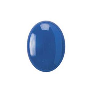 Cabochon Blue Onyx 25x18mm