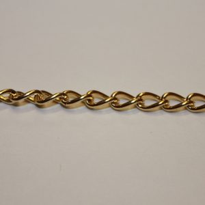 Extension Chain 4x6mm Gold Plated (1 metre) CL080