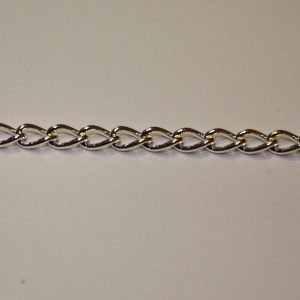 Extension Chain 4x6mm Silver Plated (1 metre) CL080