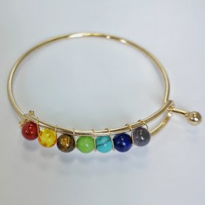 F7. Chakra Bangle Gold Plated (1 piece)