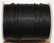 Cotton Thong 0.5mm Black