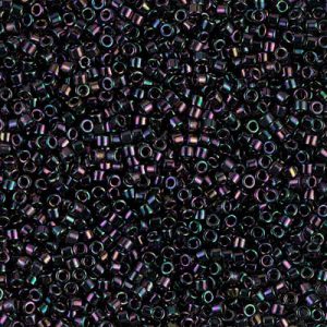 DB0004 Met Dk Plum Iris 11/0 Miyuki Delica Bead