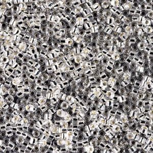 DB0041 S/L Crystal 11/0 Miyuki Delica Bead