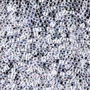 DB0051: Crystal AB 11/0 Miyuki Delica Bead