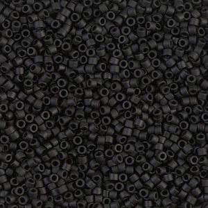 DB0310 Matte Black 11/0 Miyuki Delica Bead