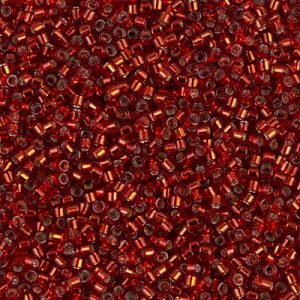DB0603 Dyed S/L Brick Red 11/0 Miyuki Delica Bead