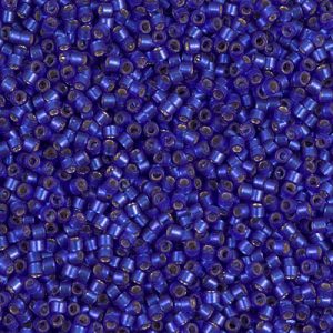 DB0696 Dyed SF S/L Dk Blue Violet 11/0 Miyuki Delica Bead
