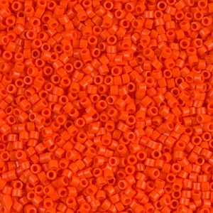 DB0722 Op Orange 11/0 Miyuki Delica Bead