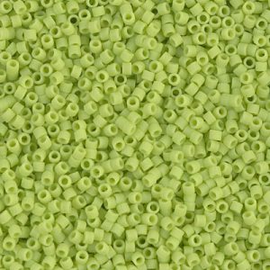 DB0763 Matte Op Chartreuse 11/0 Delica Bead