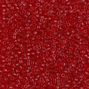 DB0774 Dyed SF Tr Red 11/0 Miyuki Delica Bead