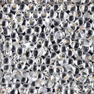 DP-1 Silverlined Crystal Miyuki 3.4mm Drop Bead