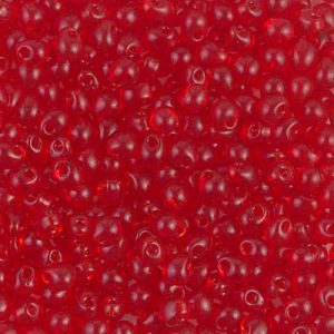 DP-140 Tr Red Orange Miyuki 3.4mm Drop Bead