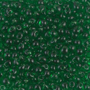DP-146 Tr Green Miyuki 3.4mm Drop Bead