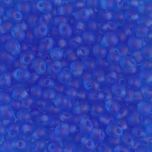 DP-150F Tr Matte Sapphire Miyuki 3.4mm Drop Bead