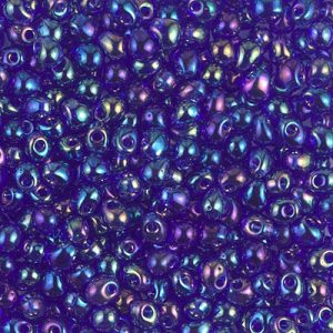 DP-177 Tr Cobalt AB Miyuki 3.4mm Drop Bead