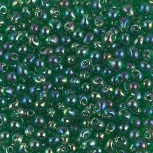 DP-179 Tr Green AB Miyuki 3.4mm Drop Bead