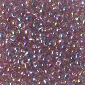DP-256 Tr Smoky Amethyst AB Miyuki 3.4mm Drop Bead