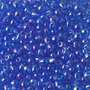DP-261 Tr Sapphire AB Miyuki 3.4mm Drop Bead