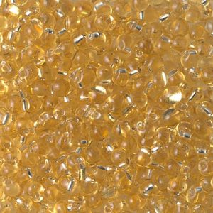 DP-3 Silverlined Gold Miyuki 3.4mm Drop Bead