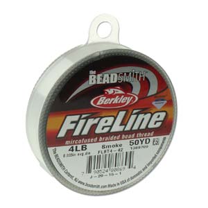 Fireline 4lb B Smoke (50 Yards)