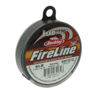 Fireline 6lb D Smoke (50 Yards)