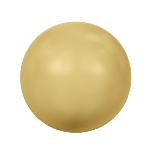 Gold 8mm Pearl (X10) 5810