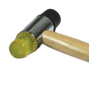 1u. Plastic Rubber Jeweller's Hammer