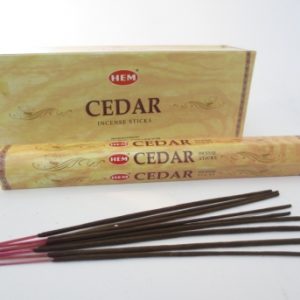 Cedar Wood Incense Sticks (20 per pack)