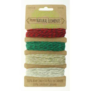 Hemp Card Metallic Holiday 20lb