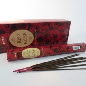 Red Rose Incense Sticks (20 per pack)