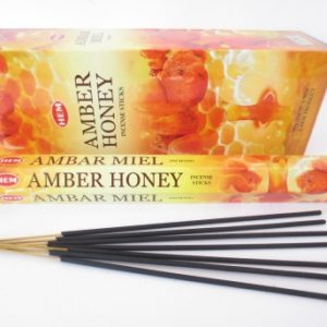 Amber Honey Incense Sticks (20 Per Pack)