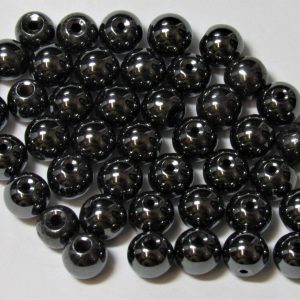 Hematite 6mm Round Bead (x1)