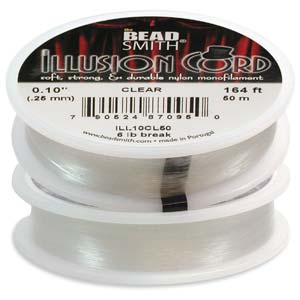 Illusion Cord Clear Monofilament 0.25mm (50 metres)