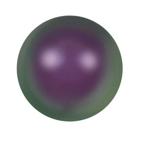 Iridescent Purple 8mm Pearl (x10) 5810