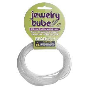 Jewelry Tube and Connectors - 2mm Clear