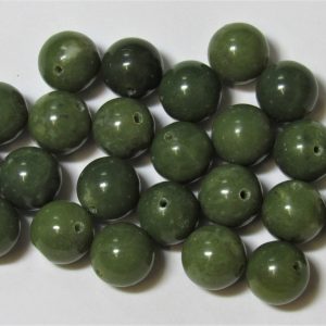 Jade 10mm Round Bead (x1)