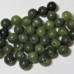 Jade 8mm Round Bead (x1)