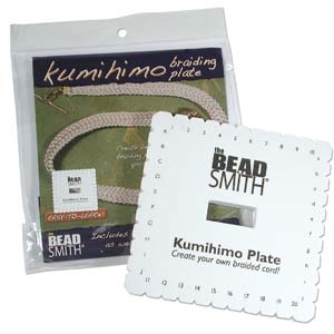 Kumihimo Braiding Plate - for Flat or Round Braids