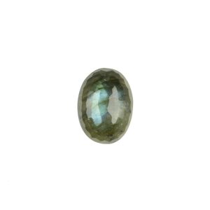 Cabochon Labradorite Faceted 18x13mm
