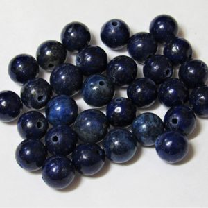 Lapis Lazuli 8mm Round Bead (x1)