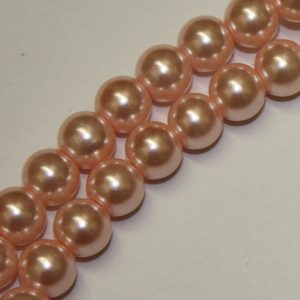 Glass Pearls Light Pink 10mm