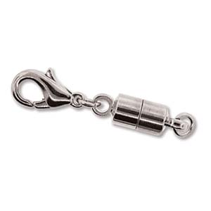 Magnetic Clasp Converter 29.5x7.5 Silver Plated (1 set)