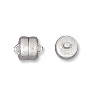 Magnetic Clasp 6mm Silver Plated (1 set)