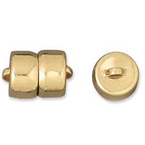 Magnetic Clasp 7.5x12.5mm Gold Plated (1 set)
