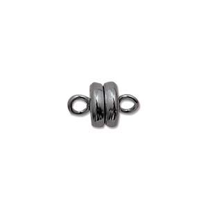 Magnetic Clasp 6mm Black Oxide Plated (2 sets)