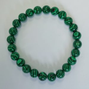 G1. Malachite Elasticated Bracelet (1 piece)