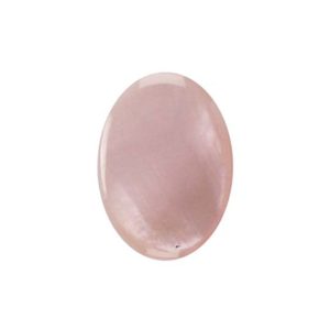 Cabochon Mother of Pearl pink 25x18mm
